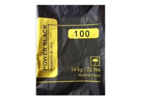 Carbon black pigment packaging — 10 kg bags