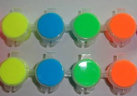Daylight fluorescent pigments